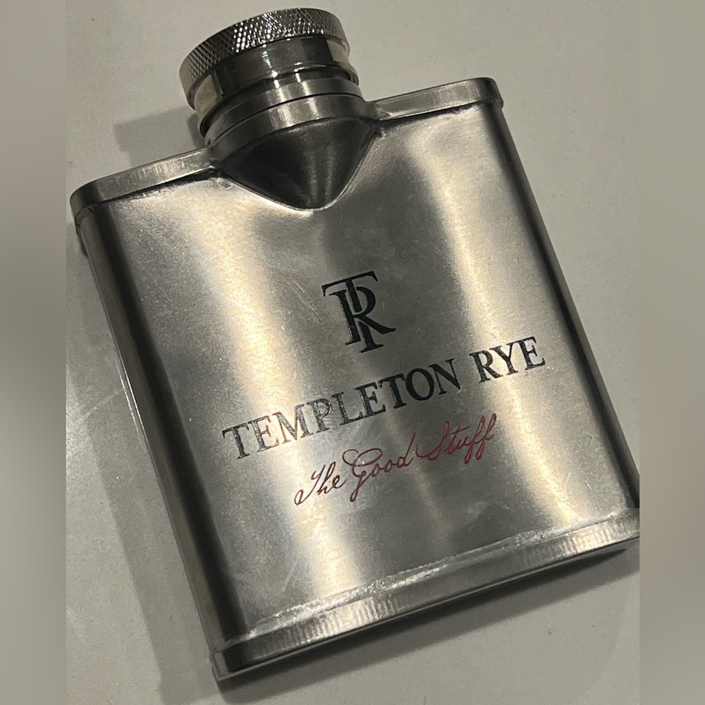 Templeton Rye Stainless Steel Flask
